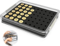 Nuvretk 54 Slot Wax Seal Stamp Head Storage Box by Unknown
