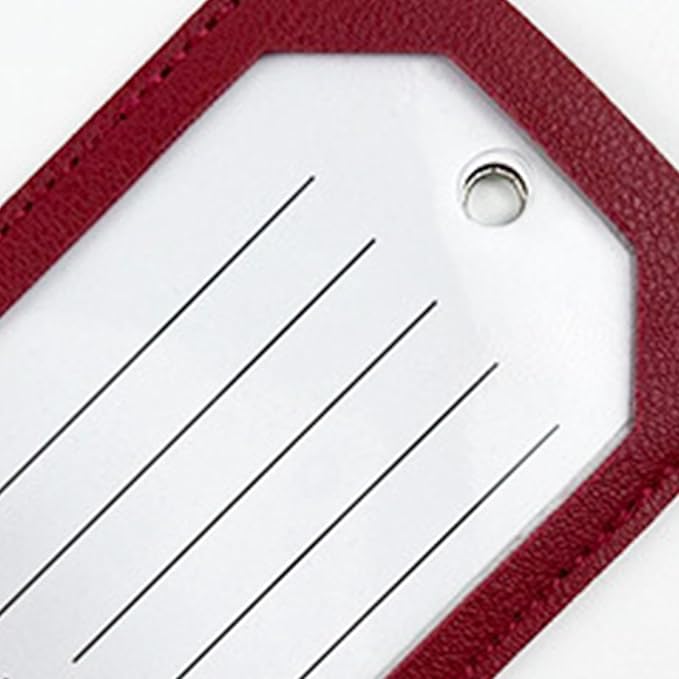Portable Leather Travel Labels - Image 9