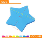 Star Shape Sticky Notes 8 Color Bright Colorful Sticky Pad 75 Sheets/Pad - Image 4