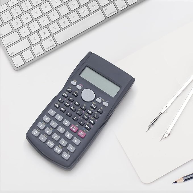 Helect 2-Line Engineering Scientific Calculator, Suitable - Image 7