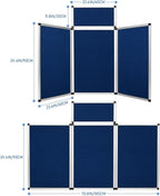Nisorpa Trade Show Presentation Board, Aluminum Trifold Poster Board 70.8 x - Image 2