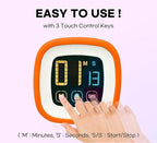 CREAVIVA Digital Kitchen Timer, Protective Rubber case, Large Display - Image 3