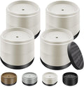 Furniture Risers Bed Risers Heavy Duty 1 inch, 2 inch, 3 inch, 4 inch Round by EnjoyLifeEnjoyHappiness