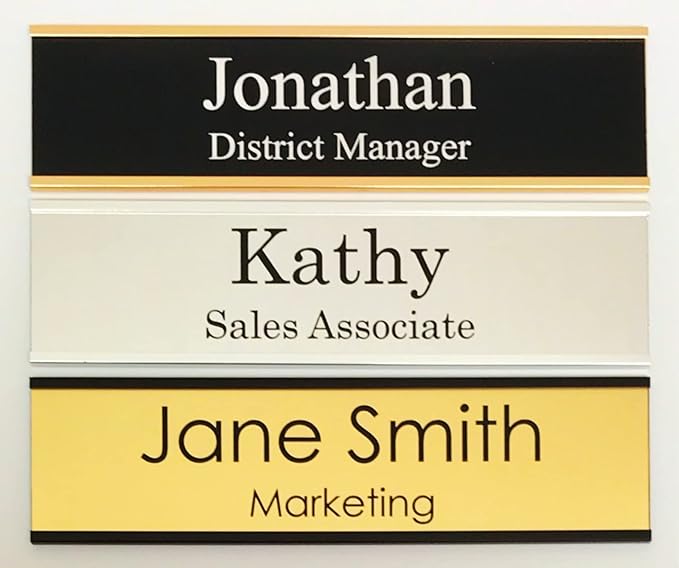 Office Desk Name Plate or Wall/Door Sign - Image 3