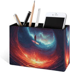 Famame Astronaut Surfing Space Wave Pencil Holder - Image 2