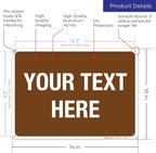 Custom Sign, Personalized Metal Signs, Customize - Image 3