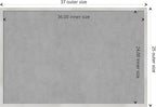 Amanti Art Silver Framed Magnetic Board 25x37 Large Vision Board - Image 4