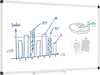 XBoard Magnetic Whiteboard 48 x 31 inch, Dry Erase Board
