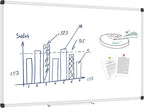 XBoard Magnetic Whiteboard 48 x 31 inch, Dry Erase Board by XBoard