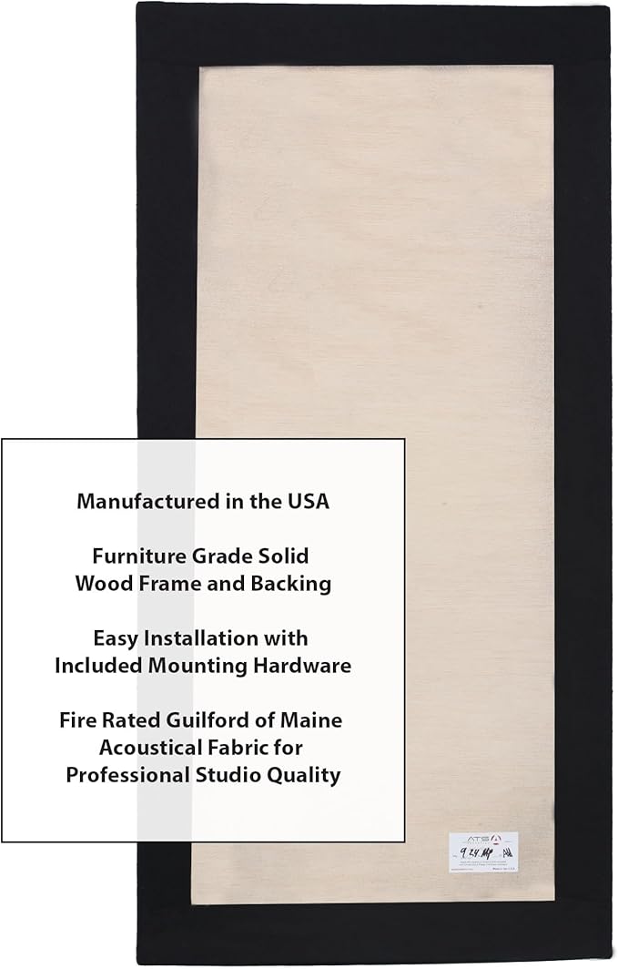 ATS Acoustics Home Office Residential Acoustic Treatment Room Kit Sound - Image 6