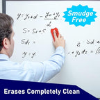 Dry Erase Eraser Magnetic Whiteboard Eraser 5 Pack White Board Cleaner - Image 5
