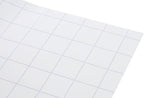 Nobo Whiteboard Sheets - Stick Anywhere for an Instant, Removable Dry Wipe Surface, 800 x 600 mm, Pack of 25, White and Grey Squared, Instant Dry Wipe Electrostatic Sheets, 1905157