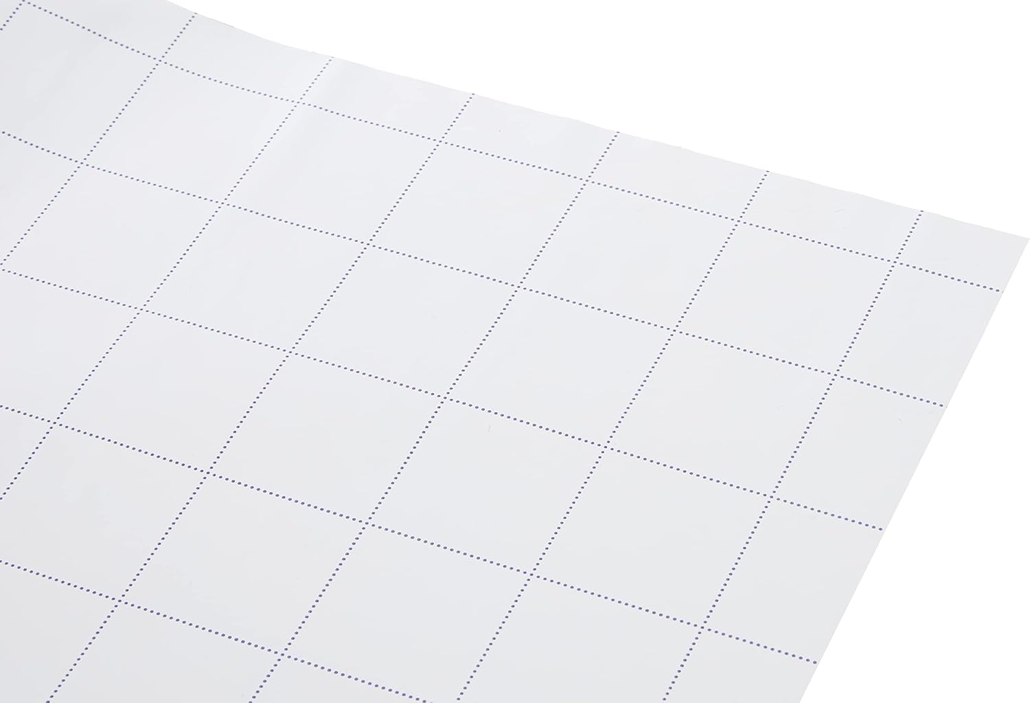 Nobo Whiteboard Sheets - Stick Anywhere for an Instant, Removable Dry Wipe Surface, 800 x 600 mm, Pack of 25, White and Grey Squared, Instant Dry Wipe Electrostatic Sheets, 1905157