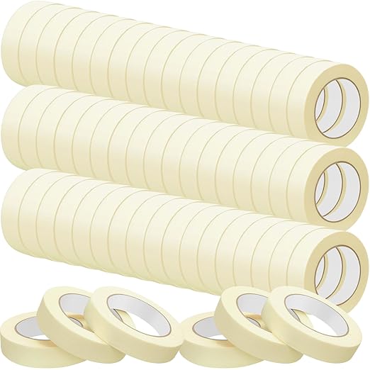Fainne Masking Tape Bulk General Purpose Masking Painting Tape 55 Yards by Fainne