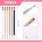 TecUnite 120 Pcs #2 HB Pencils - Image 2