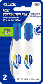 BAZIC Products Correction Pen – Corrections Fluid, Precise Metal Tip White Out by BAZICProducts