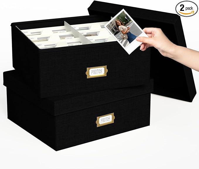 Decorative Photo Storage Box by JOLENSOY