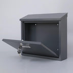xydled Mail Boxes with Key Lock, Locking Mailbox Wall Mounted, Large Capacity - Image 6