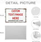 Custom Sign Personalized Custom Metal Sign, Customize - Image 5