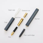 YSTUDIO Stunning Classic Revolve Fountain Pen, Schmidt Gilded Nib, Best Pen - Image 3