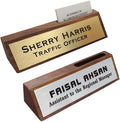 Personalized Business Desk Name Plate by Icomecn