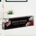 Desk Name Plate Personalized, Custom Name Plates by SalaGraphics
