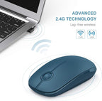 VssoPlor Wireless Mouse, 2.4G Slim Portable Computer Laptop Mouse - Image 4