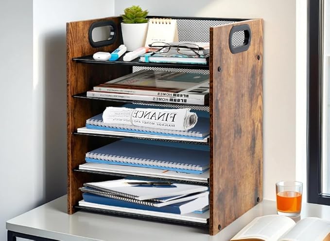 Wood Desk Organizer - Image 7