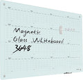 Magnetic Glass Yearly Calendar Whiteboard by Unknown