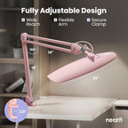 Neatfi XL 2, 200 Lumens LED Task Lamp, 24W Super Bright Desk Lamp, 4 Level - Image 7