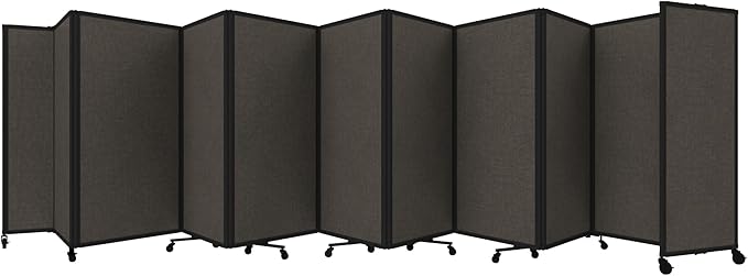 Versare Room Divider 360 Portable Wall Partition | Folding Panels | Large by VERSARE