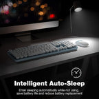 MOFII Wireless Keyboard and Mouse Combo, Computer Full Size 2.4G Plug and Play - Image 4