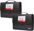 2 Pack 25 Pockets Letter Size/A4 Accordion File Organizer