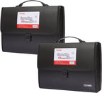 2 Pack 25 Pockets Letter Size/A4 Accordion File Organizer