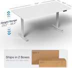 VIVO Electric 71 x 36 in Standing Desk, Memory Height Adjustment, 1B Series - Image 3