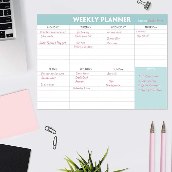 Weekly Planner Notepad - Image 4