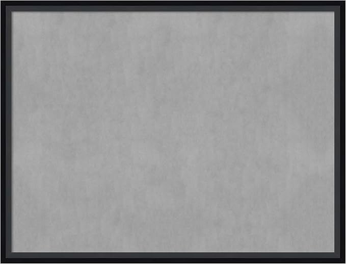 Amanti Art Black Framed Magnetic Board 19x25 Medium Vision Board by AmantiArt