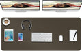 Boutilon Leather Desk Pad Protector, Non-Slip Mouse Pad, Laptop Desk Pad by Boutilon