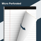 8 Pack Legal Pads 4x6 Inch 30 Sheets Mini Lined Paper Pads - Image 4