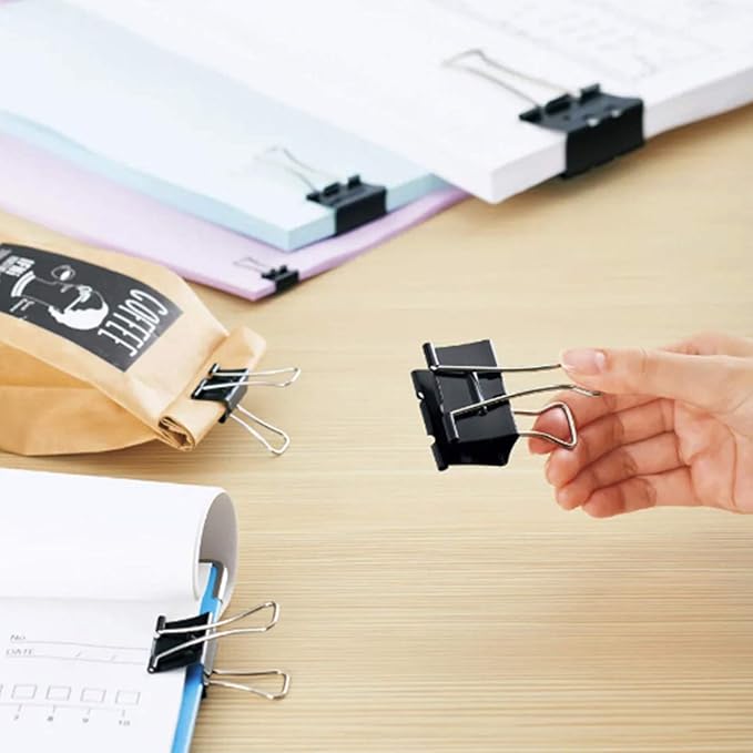 Large Binder Clips 1.6 Inch, Big Binder Clips - Image 7