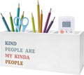 Exqcom Kind People Are My Kinda People Pen Pencil Holder, Teacher Appreciation by Exqcom