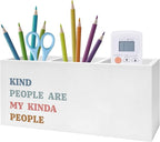 Exqcom Kind People Are My Kinda People Pen Pencil Holder, Teacher Appreciation by Exqcom