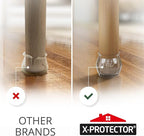 X-Protector Silicone Chair Leg Floor Protectors - Image 2