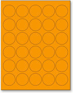 NextDayLabels - 8-1/2 x 11 Neon Color High Light Fluorescent Labels