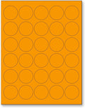 NextDayLabels - 8-1/2 x 11 Neon Color High Light Fluorescent Labels by NextDayLabels