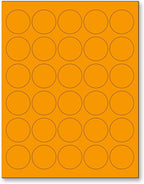 NextDayLabels - 8-1/2 x 11 Neon Color High Light Fluorescent Labels by NextDayLabels