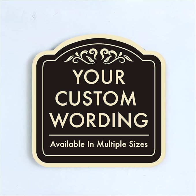 Custom Decorative Metal Sign by SpeedyOrders