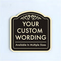 Custom Decorative Metal Sign by SpeedyOrders