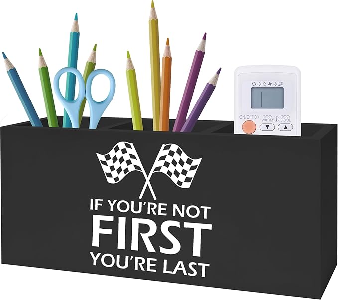 Exqcom Funny Car Racing Pen Pencil Holder by Exqcom