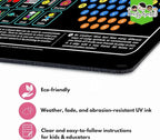 Weather-Proof Aluminum School Playground Communication Board - Image 6